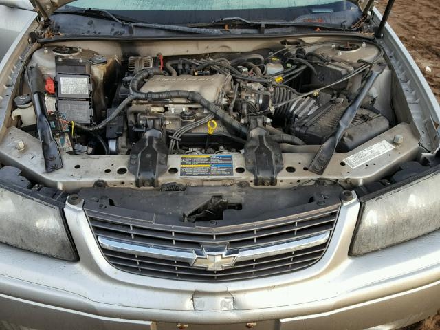 2G1WF52E959389211 - 2005 CHEVROLET IMPALA SILVER photo 7