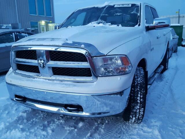 1D3HV13TX9J530040 - 2009 DODGE RAM 1500 WHITE photo 2