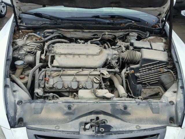 1HGCM66584A018562 - 2004 HONDA ACCORD EX WHITE photo 7