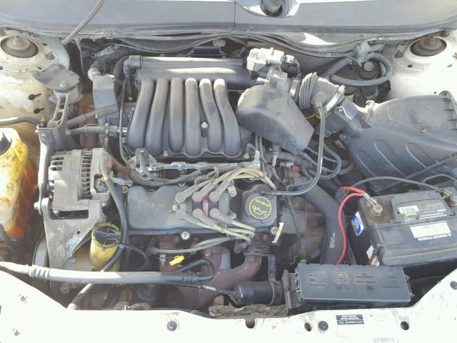 1FAFP55212A268037 - 2002 FORD TAURUS SES WHITE photo 7