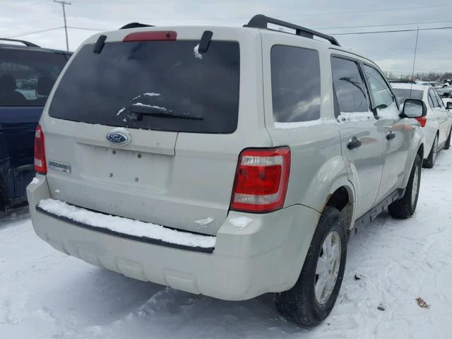 1FMCU03Z08KE20736 - 2008 FORD ESCAPE XLT TAN photo 4