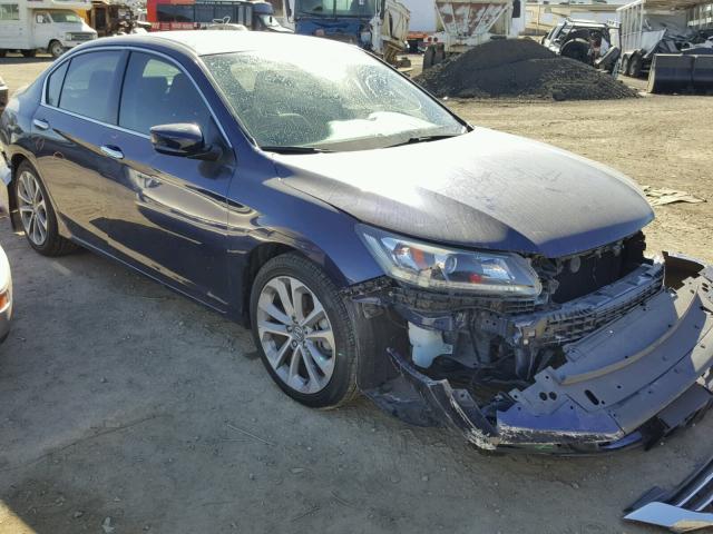 1HGCR2F52EA237979 - 2014 HONDA ACCORD SPO BLUE photo 1