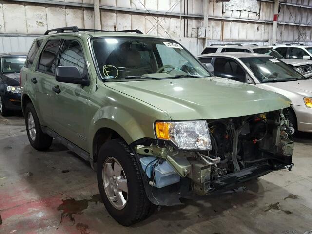 1FMCU03Z48KB41418 - 2008 FORD ESCAPE XLT GREEN photo 1