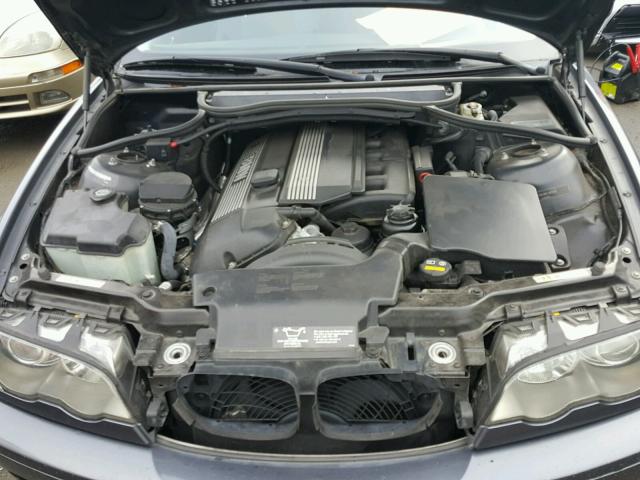 WBABN53473PH05184 - 2003 BMW 330 CI GRAY photo 7