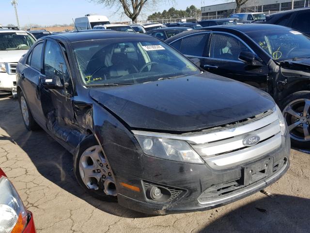 3FAHP0HA1AR263097 - 2010 FORD FUSION SE BLACK photo 1