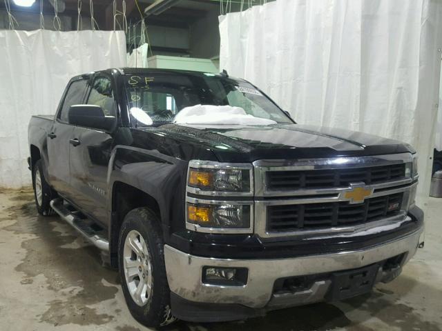 3GCUKREC1EG230586 - 2014 CHEVROLET SILVERADO BLACK photo 1