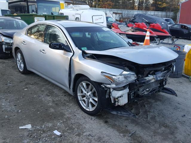 1N4AA5AP5EC463242 - 2014 NISSAN MAXIMA S SILVER photo 1