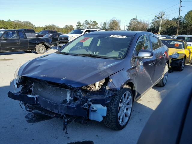 1G4GE5GD7BF339551 - 2011 BUICK LACROSSE C BLUE photo 2