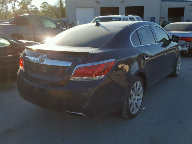 1G4GE5GD7BF339551 - 2011 BUICK LACROSSE C BLUE photo 4