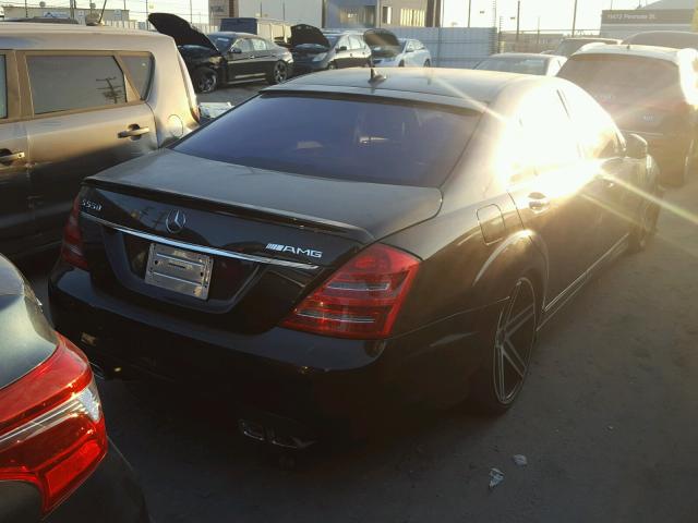 WDDNG86X89A258882 - 2009 MERCEDES-BENZ S 550 4MAT BLACK photo 4