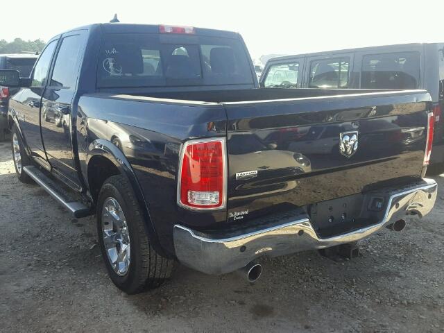 1C6RR6NT5DS707910 - 2013 RAM 1500 LARAM BLACK photo 3