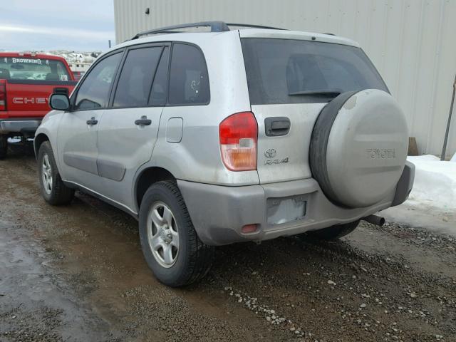 JTEGH20V730093971 - 2003 TOYOTA RAV4 SILVER photo 3