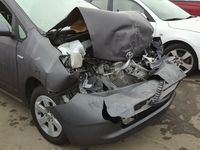 JTDKB20UX93490847 - 2009 TOYOTA PRIUS BROWN photo 9