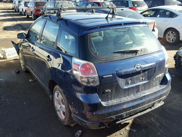 2T1KR32E78C701466 - 2008 TOYOTA COROLLA MA BLUE photo 3