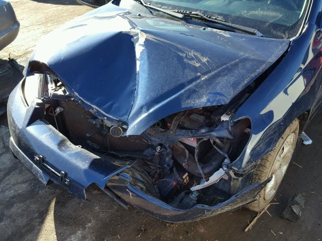 2T1KR32E78C701466 - 2008 TOYOTA COROLLA MA BLUE photo 9