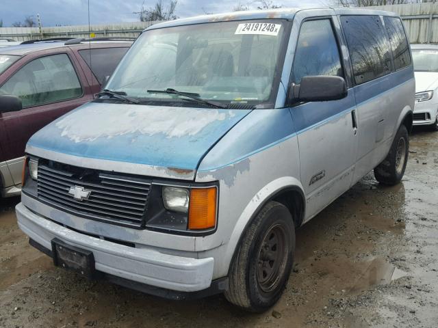 1GNDM15Z8JB261084 - 1988 CHEVROLET ASTRO TWO TONE photo 2