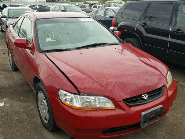 1HGCG2244XA026093 - 1999 HONDA ACCORD LX RED photo 1