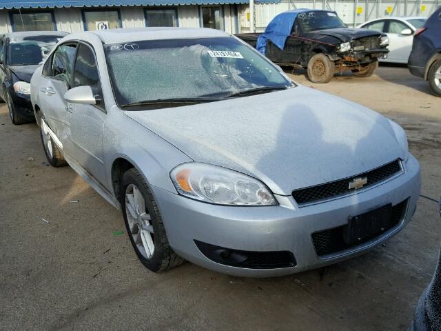 2G1WC5E33C1288454 - 2012 CHEVROLET IMPALA LTZ SILVER photo 1