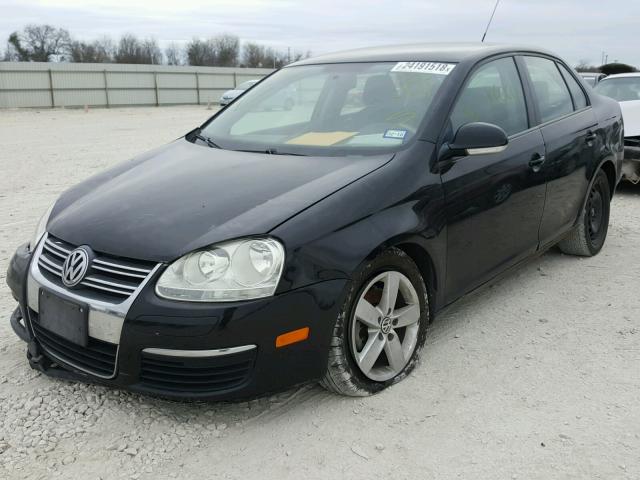 3VWJM71K09M004364 - 2009 VOLKSWAGEN JETTA S BLACK photo 2