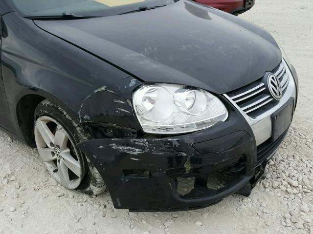 3VWJM71K09M004364 - 2009 VOLKSWAGEN JETTA S BLACK photo 9