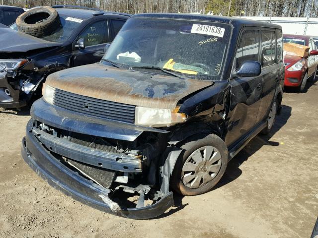 JTLKT324554002302 - 2005 TOYOTA SCION XB BLUE photo 2