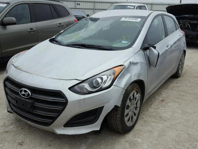 KMHD35LH5GU269083 - 2016 HYUNDAI ELANTRA GT SILVER photo 2