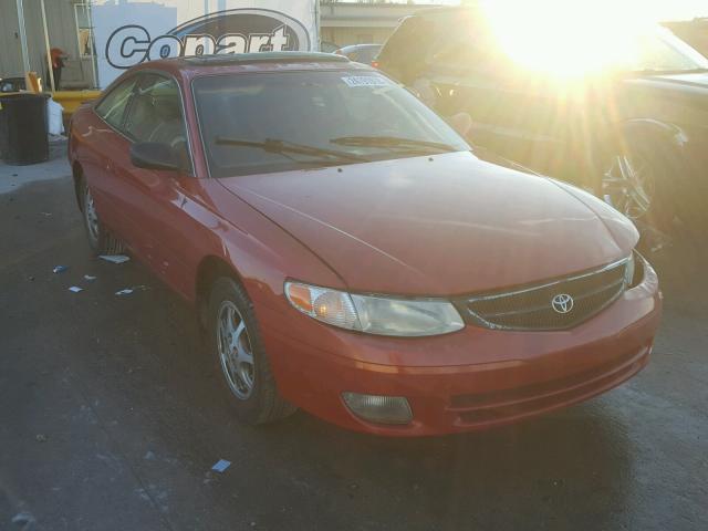 2T1CG22P31C456869 - 2001 TOYOTA CAMRY SOLA RED photo 1