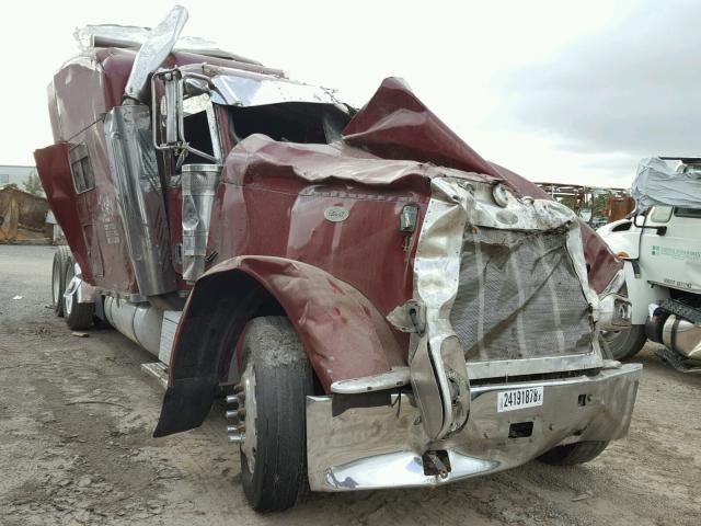 1XPXD49X88D739226 - 2008 PETERBILT 389 MAROON photo 1