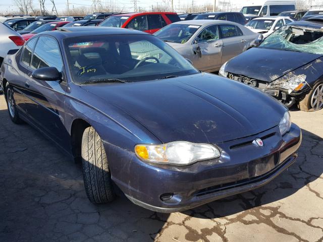 2G1WW12EX29122020 - 2002 CHEVROLET MONTE CARL ლურჯი ფოტო 1