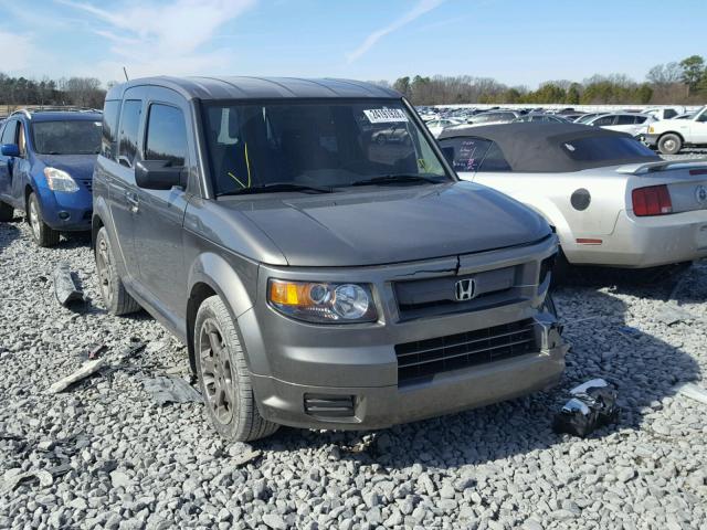 5J6YH18927L001691 - 2007 HONDA ELEMENT SC SILVER photo 1