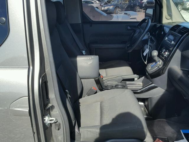 5J6YH18927L001691 - 2007 HONDA ELEMENT SC SILVER photo 5