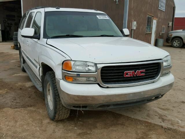 3GKFK16Z83G299841 - 2003 GMC YUKON XL K WHITE photo 1