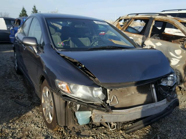 2HGFA16509H355650 - 2009 HONDA CIVIC LX CHARCOAL photo 1