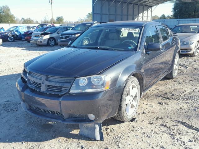 1B3LC76M88N116473 - 2008 DODGE AVENGER R/ BLACK photo 2