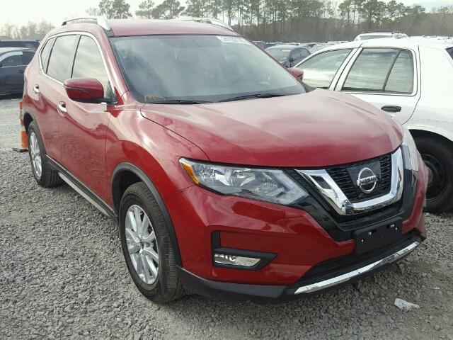 5N1AT2MTXHC862272 - 2017 NISSAN ROGUE S RED photo 1