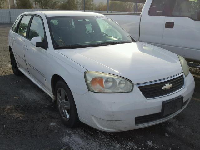 1G1ZT61836F221385 - 2006 CHEVROLET MALIBU MAX WHITE photo 1