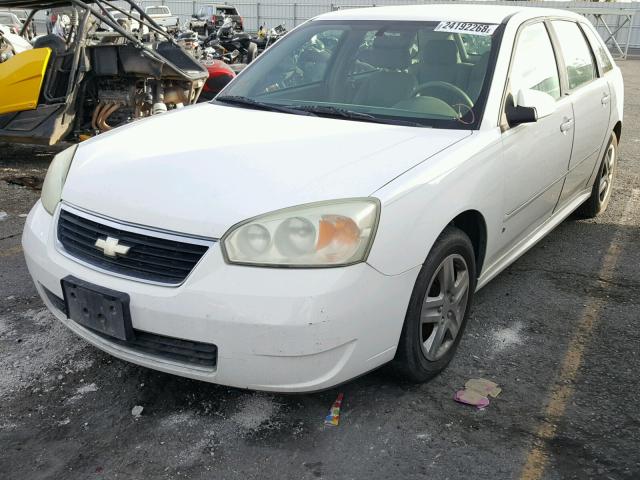 1G1ZT61836F221385 - 2006 CHEVROLET MALIBU MAX WHITE photo 2