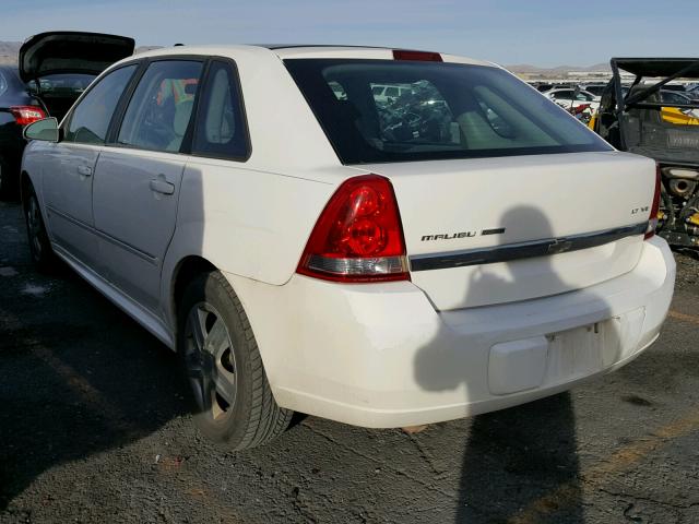 1G1ZT61836F221385 - 2006 CHEVROLET MALIBU MAX WHITE photo 3