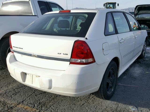 1G1ZT61836F221385 - 2006 CHEVROLET MALIBU MAX WHITE photo 4