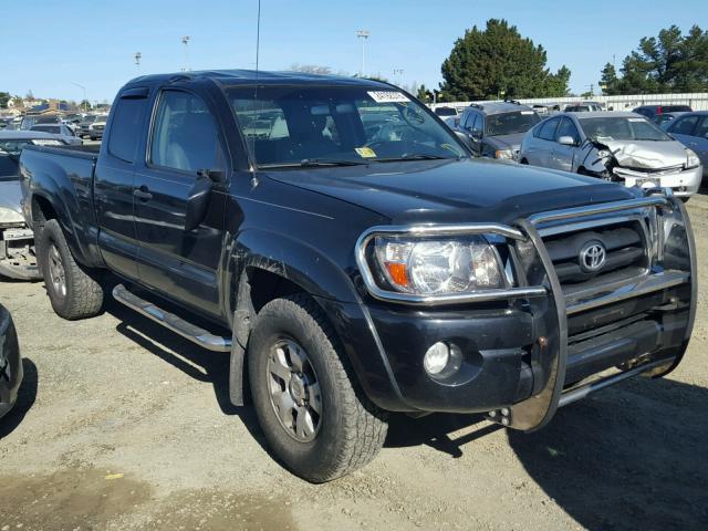 5TETU62N27Z445766 - 2007 TOYOTA TACOMA PRE BLACK photo 1