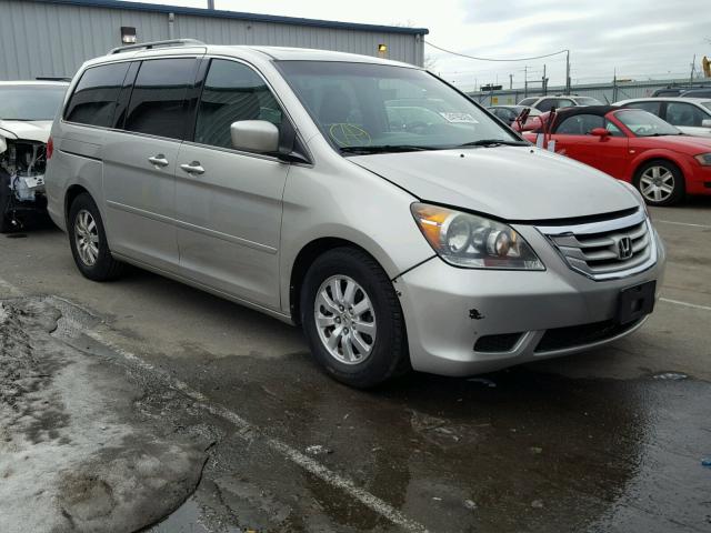 5FNRL38758B015852 - 2008 HONDA ODYSSEY EX SILVER photo 1