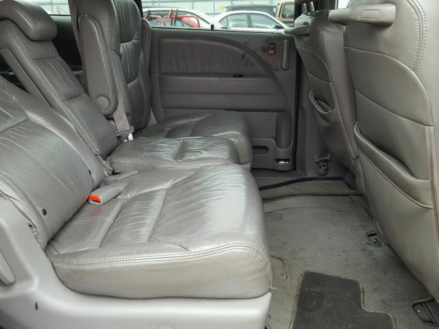 5FNRL38758B015852 - 2008 HONDA ODYSSEY EX SILVER photo 6