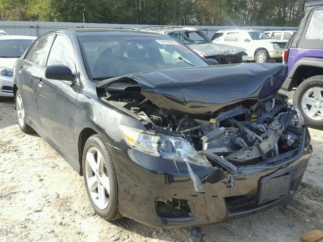 4T1BF3EK4BU668166 - 2011 TOYOTA CAMRY BASE BLACK photo 1