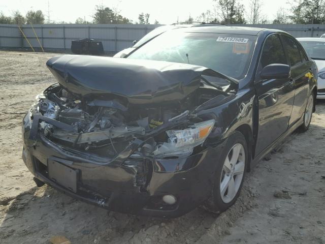 4T1BF3EK4BU668166 - 2011 TOYOTA CAMRY BASE BLACK photo 2