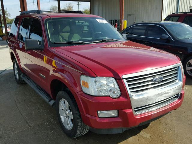 1FMEU63EX8UA47685 - 2008 FORD EXPLORER X RED photo 1