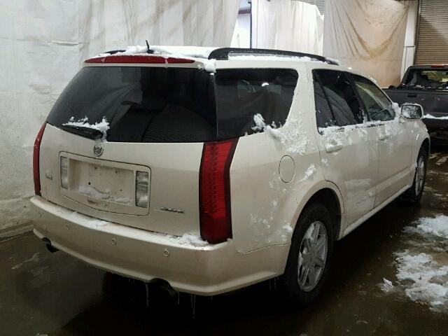 1GYEE637550215507 - 2005 CADILLAC SRX WHITE photo 4