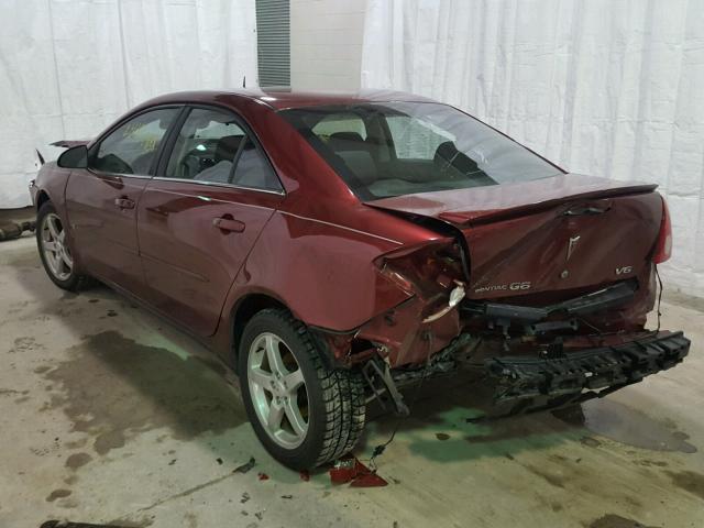 1G2ZG57N984189757 - 2008 PONTIAC G6 BASE MAROON photo 3