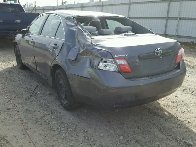 4T4BE46K49R083871 - 2009 TOYOTA CAMRY BASE GRAY photo 3