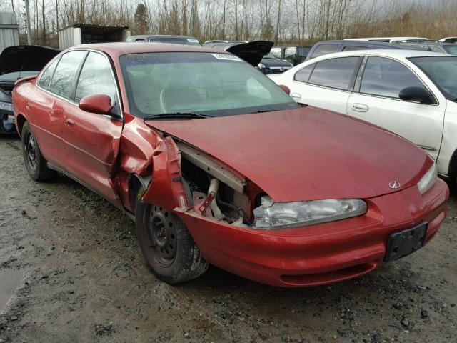 1G3WS52K5WF366719 - 1998 OLDSMOBILE INTRIGUE G BURGUNDY photo 1