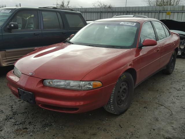 1G3WS52K5WF366719 - 1998 OLDSMOBILE INTRIGUE G BURGUNDY photo 2